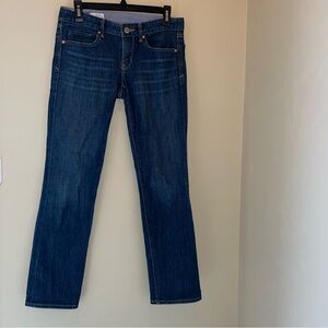 GAP Indigo Blue Denim Real Straight Dark Jeans